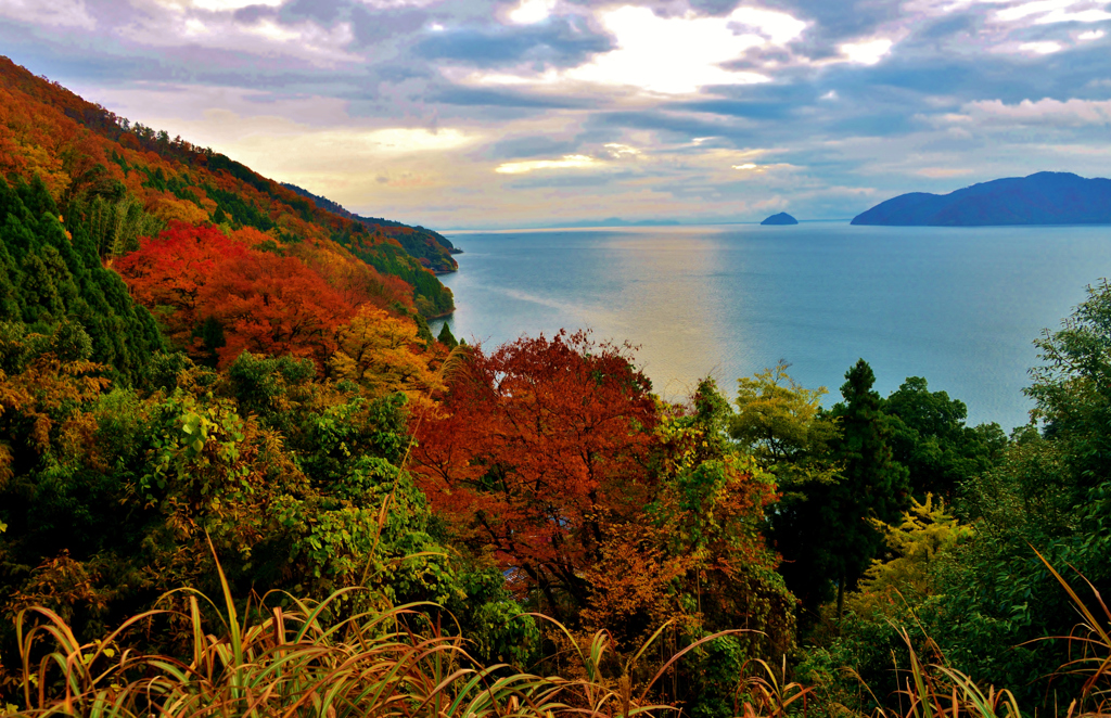 奥琵琶湖の晩秋