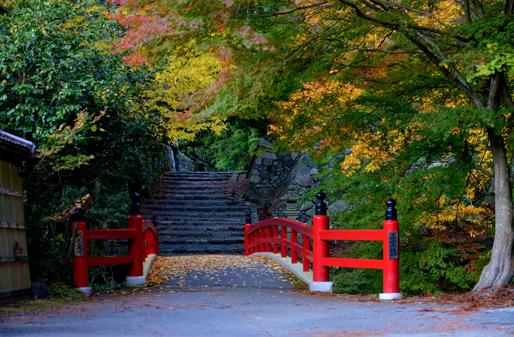 葛川明王院三宝橋