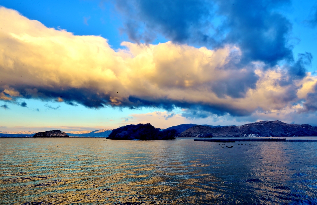 雲架ける