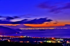 奥琵琶湖の夜明け