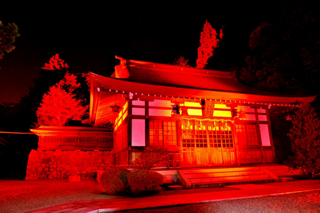 神あかり・胡宮神社　Ⅲ