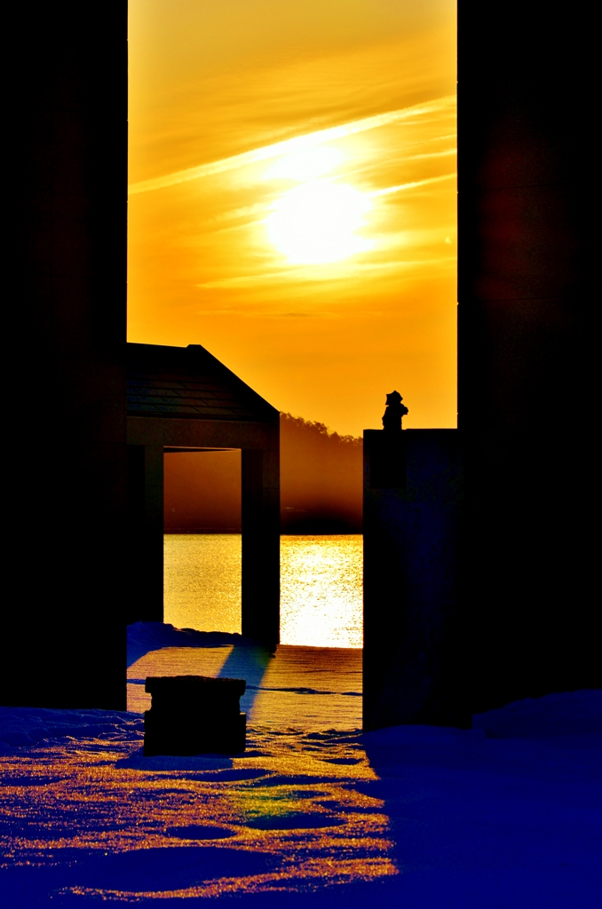 朝の太陽