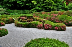 小堀遠州作庭の蓬莱庭園