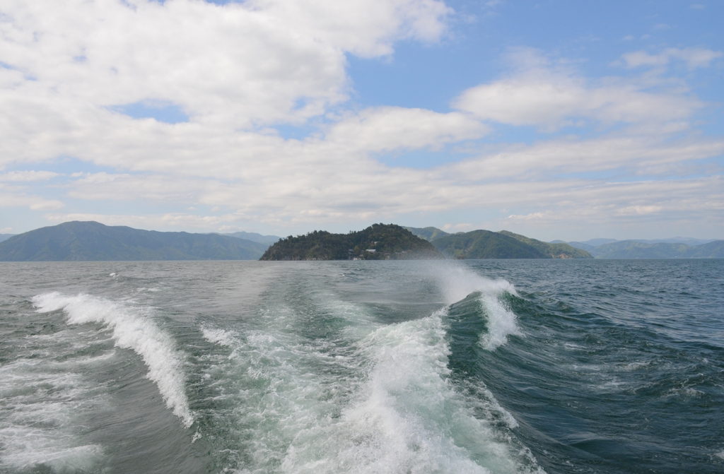 琵琶湖周航・竹生島