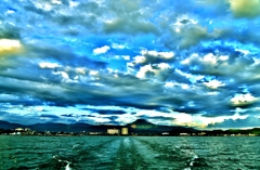 八月の琵琶湖