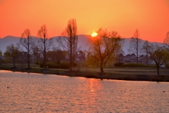 Sunset scenery