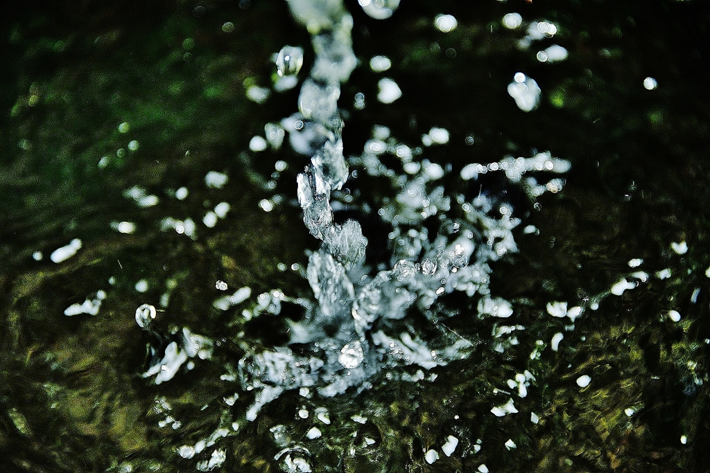 水滴の落下