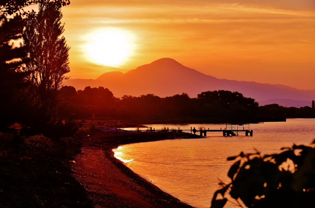 Sight of the rising sun