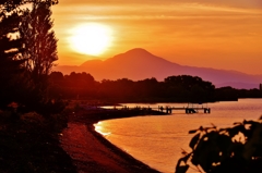 Sight of the rising sun