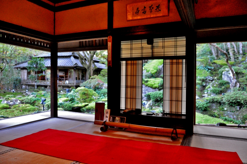 教林坊掛け軸庭園