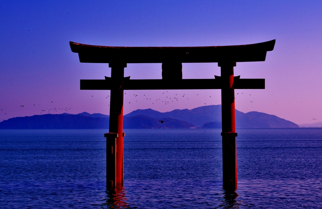 湖中鳥居　2-2