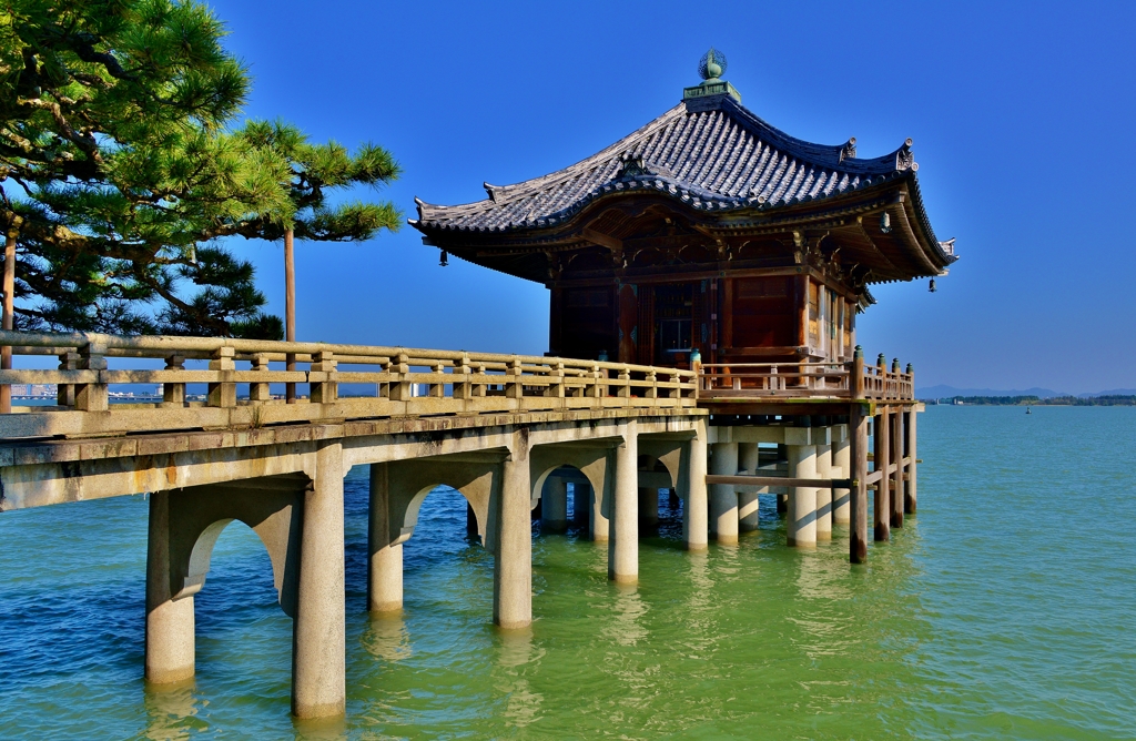満月寺浮御堂