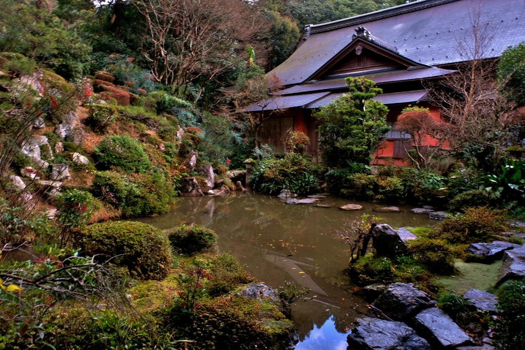 龍潭寺　書院東庭・鶴亀庭園