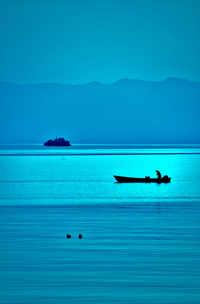 Lake Mother blue