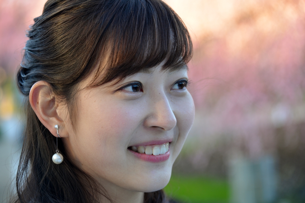 清楚な笑顔