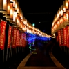 稲荷灯り参道