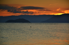 Lake Biwa evening