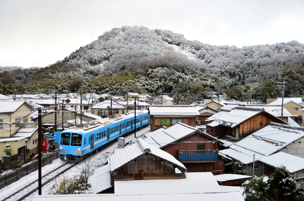 ガチャコン雪景色