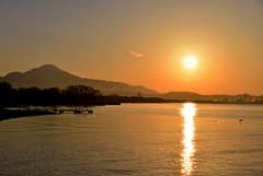 Hubei morning landscape