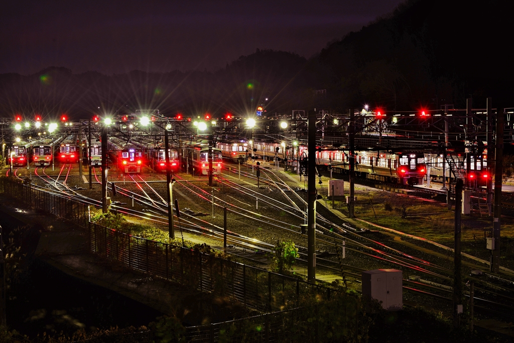 眠らぬ車両基地　Ⅲ