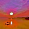 幽静夕景
