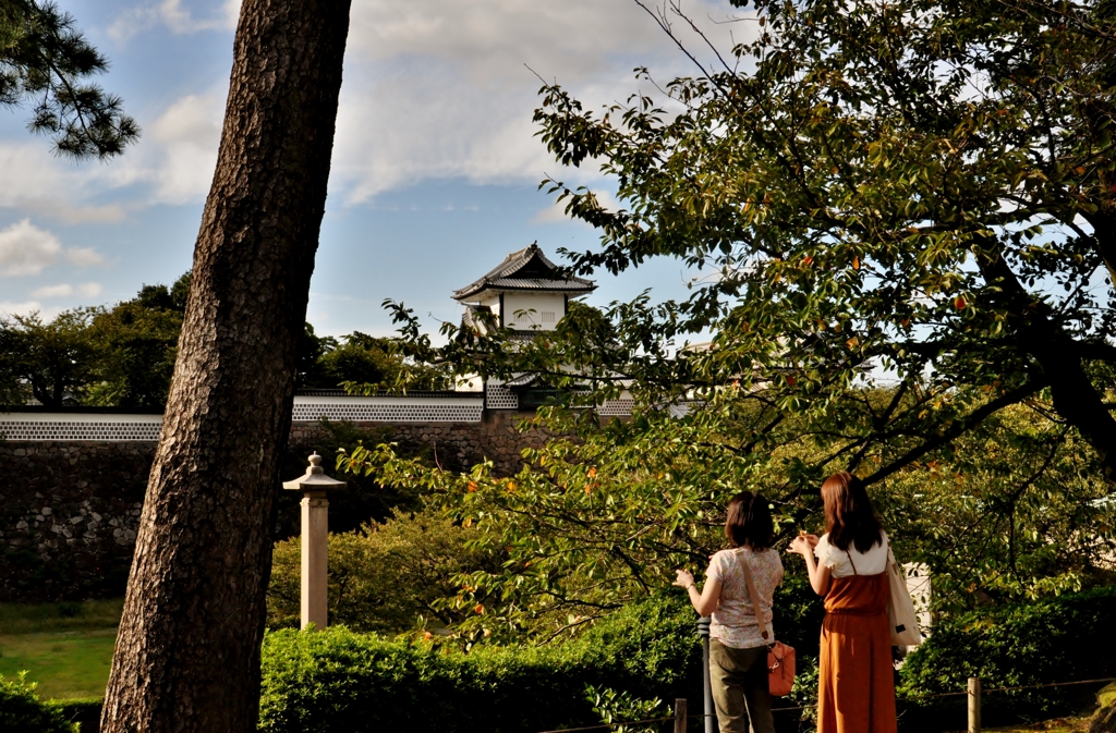 金沢城景