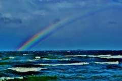 虹の琵琶湖