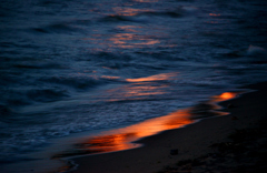 砂浜の燈