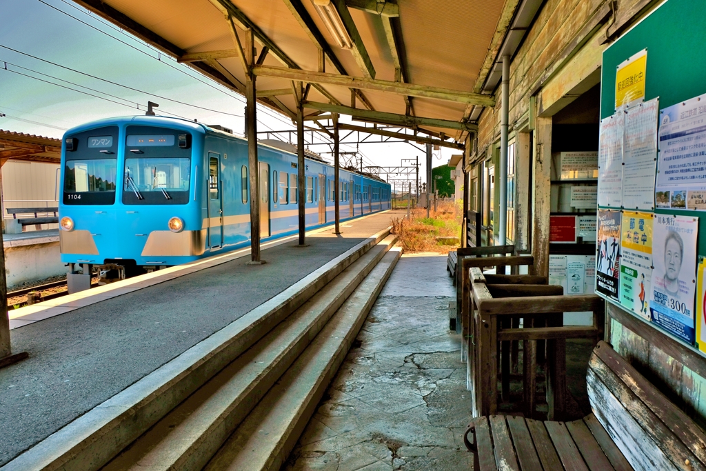 愛され100年　新八日市駅舎　4