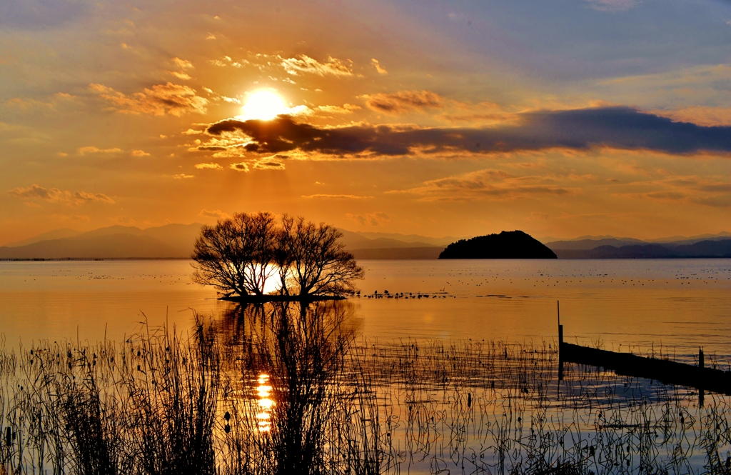 湖北夕風景