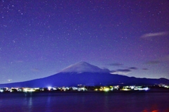 星空の河口湖