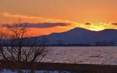比叡の夕暮れ