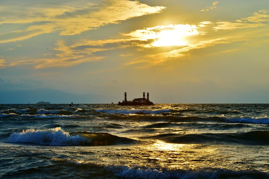 夕波浪