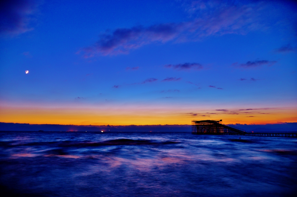 Twilight Lake Biwa