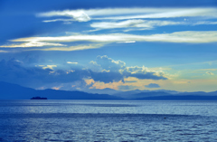 琵琶湖夏風景