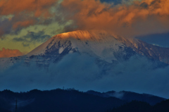 冬の伊吹山