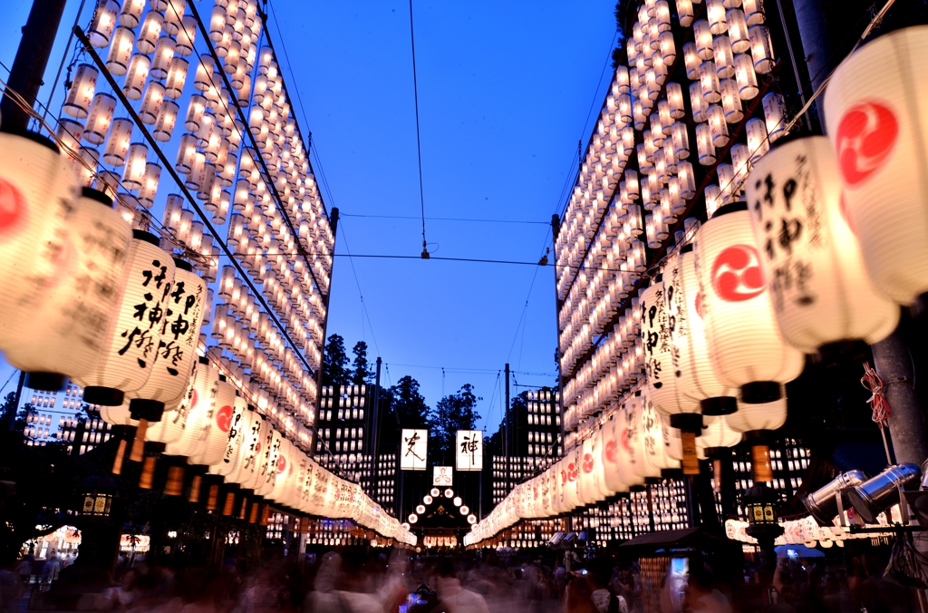 お多賀さんの万灯祭