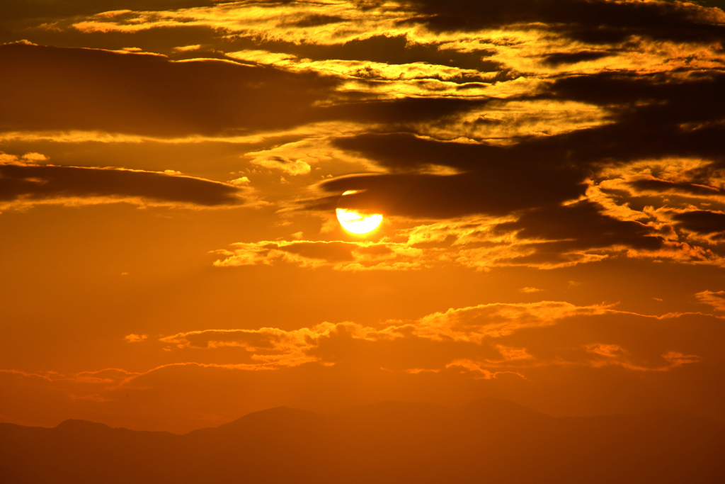 夕陽雲
