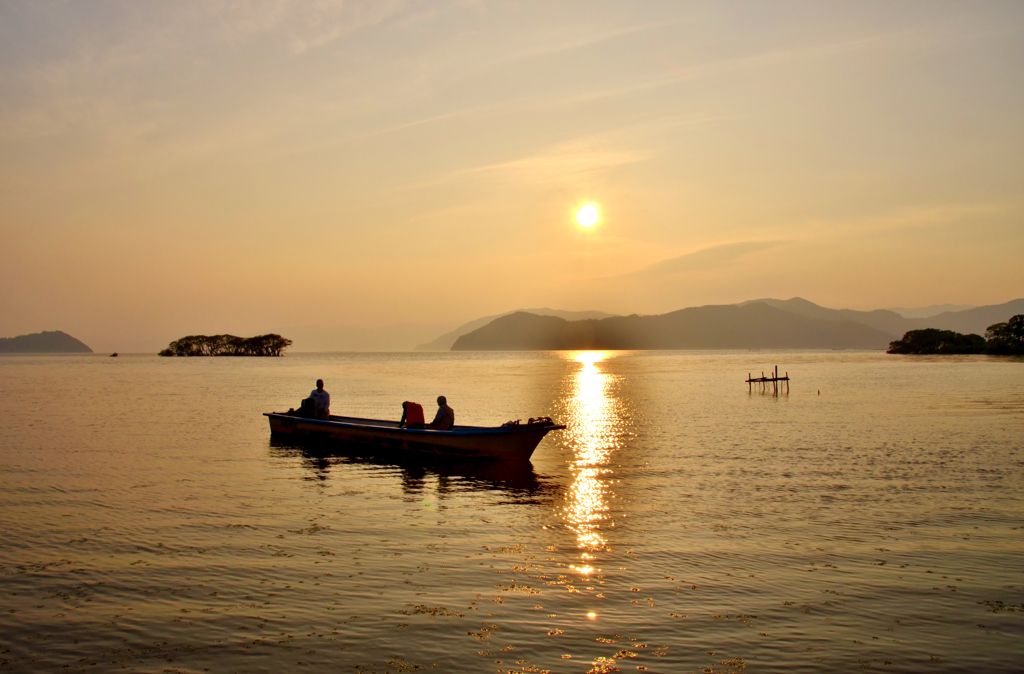 湖北夕景