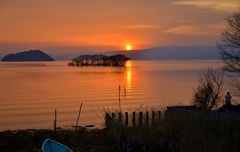 湖北春夕日