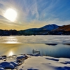 白樺湖雪景