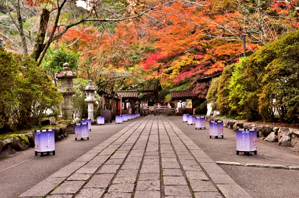 石山寺秋ぶらり　4　参道