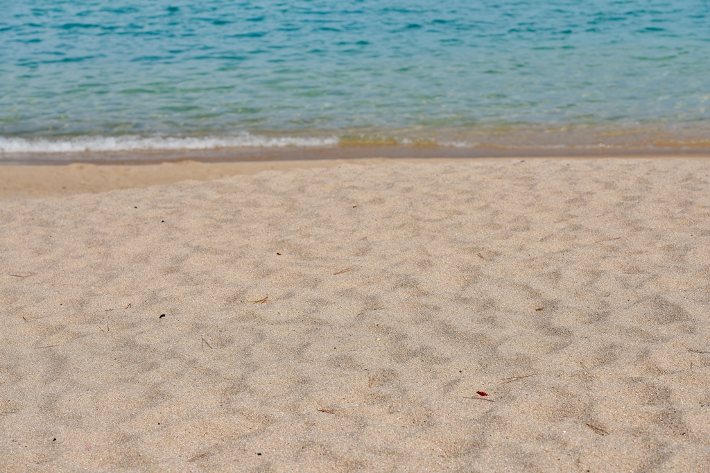 Sandy beach