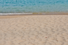 Sandy beach
