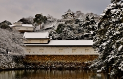 雪の彦根城散策　1