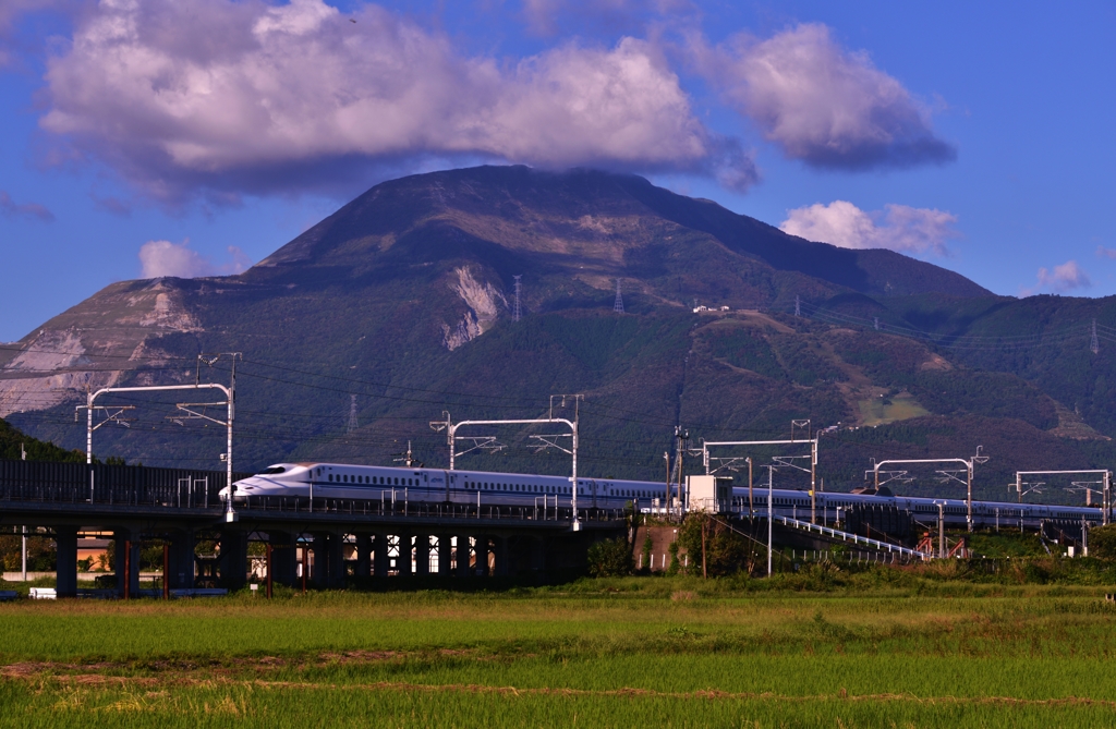 伊吹山秋景