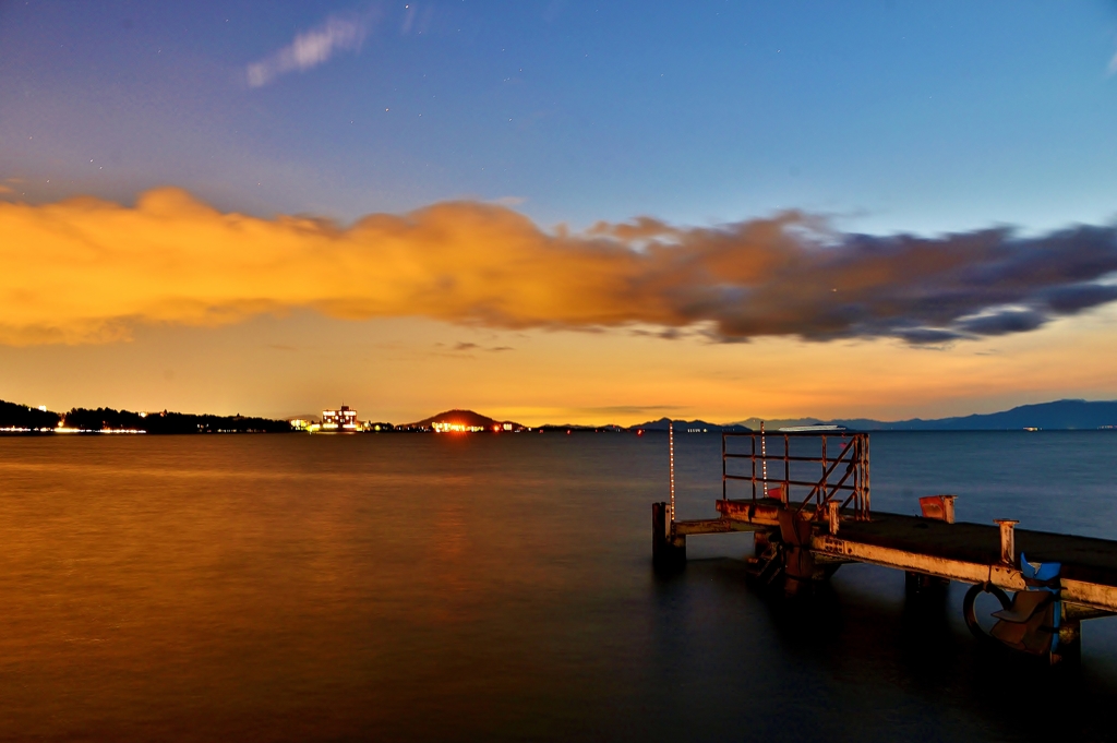 Lake Biwa twilight