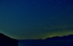 奥琵琶湖の夜空  3-2