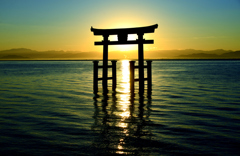 神秘の光