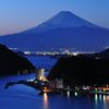 富士のある風景～西伊豆（日没後）